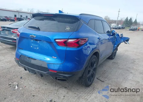 2019 Chevrolet Blazer Rs из США, поврежденный, VIN 3GNKBERS3KS612362